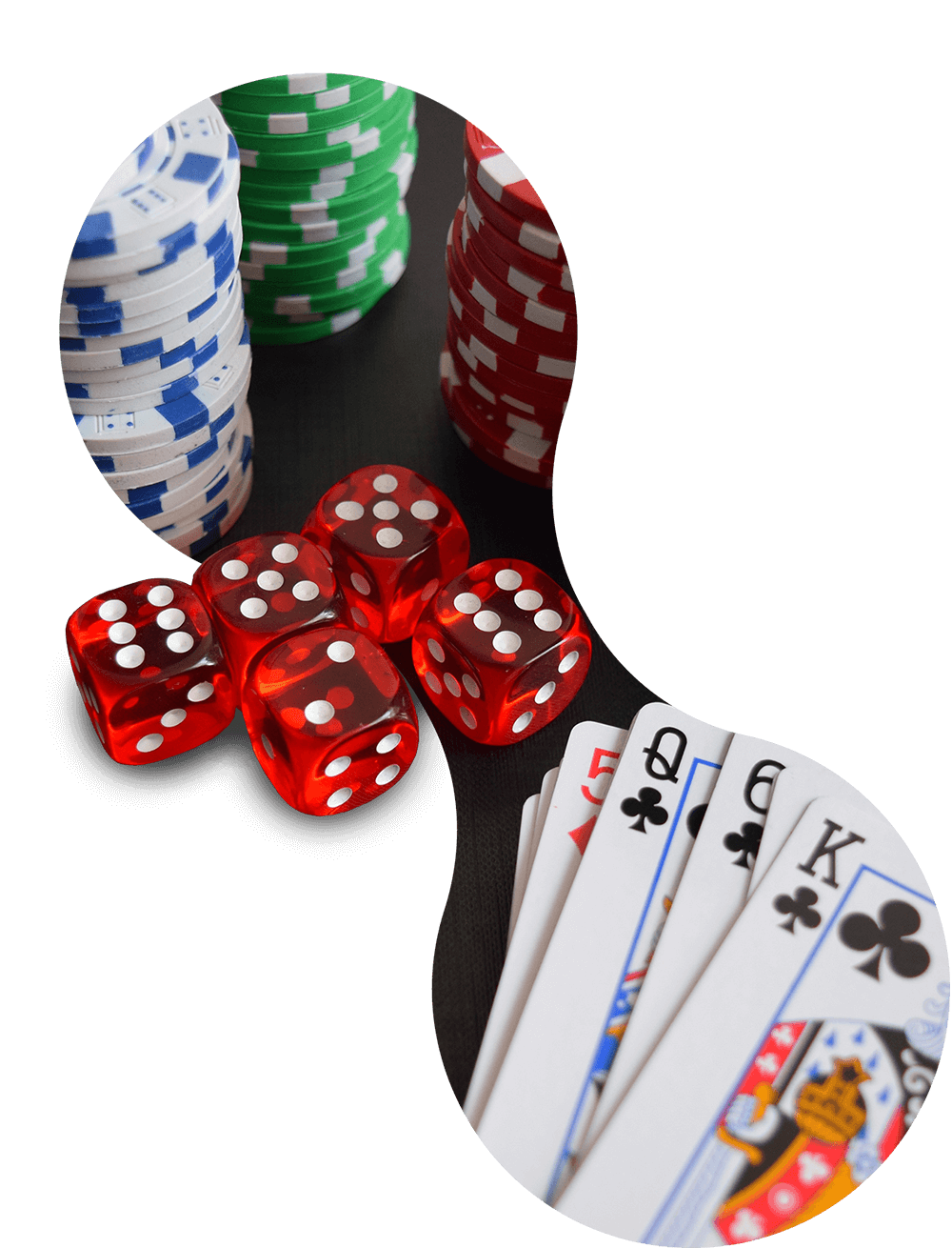 Poker-bobbel-stock